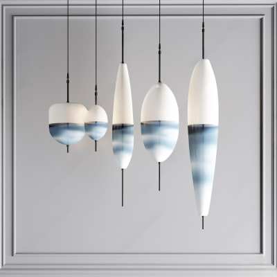 现代吊灯3D模型下载